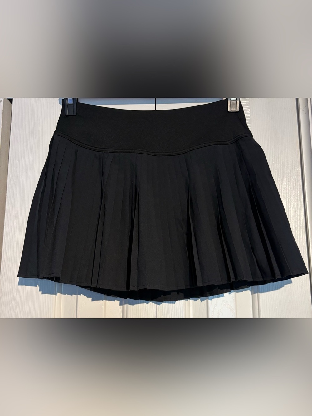 Kimchi Blue Black Pleated Mini Skirt